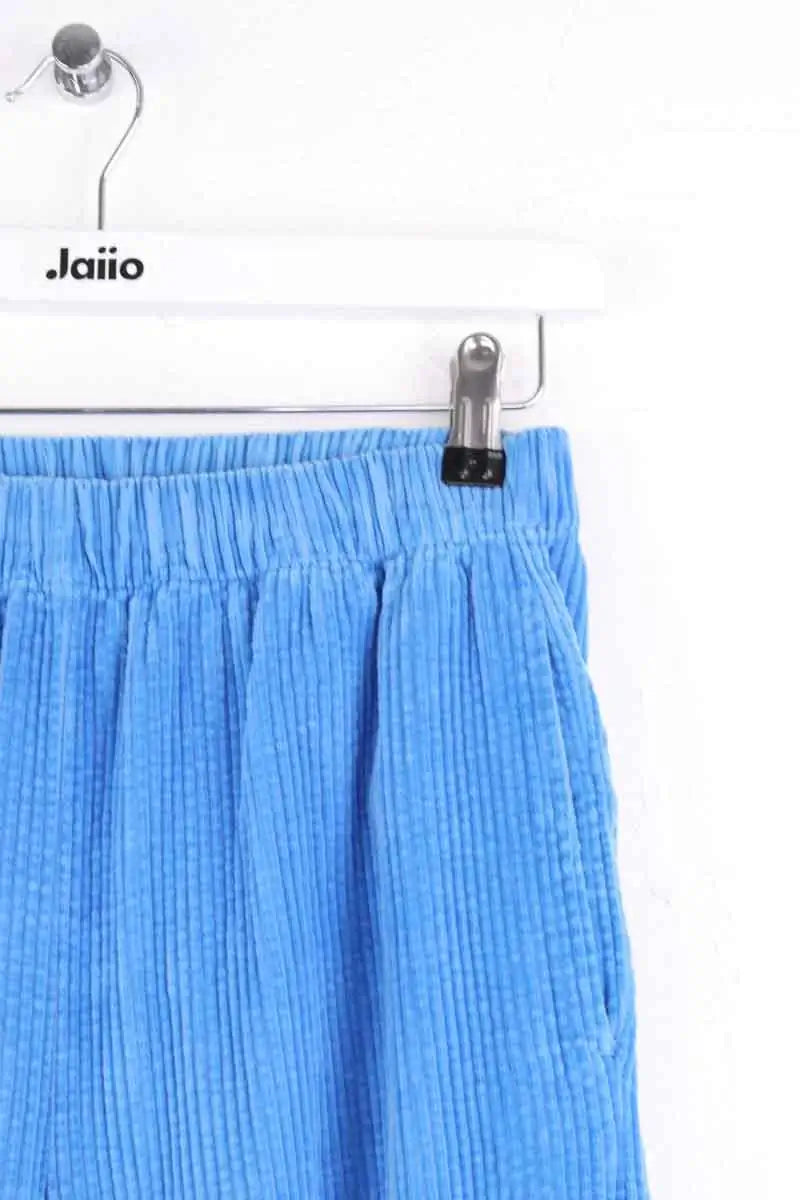 Pantalon droit American Vintage Bleu en Coton