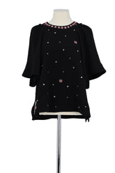 T-shirt Manoush  Noir