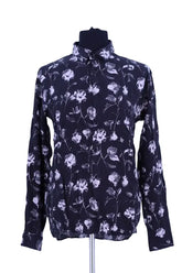 Chemise The Kooples Noir en Viscose, taille S - Seconde Main