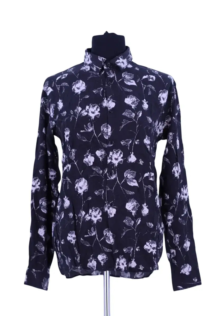 Chemise The Kooples Noir en Viscose, taille S - Seconde Main