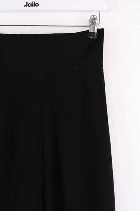 Pantalon large Yves Saint Laurent Noir en Laine
