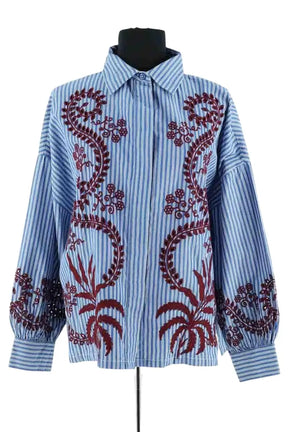 Chemise Stella Forest Bleu en Coton, taille L - Seconde Main