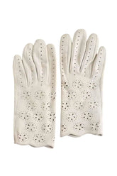 Gants Hermès  Blanc