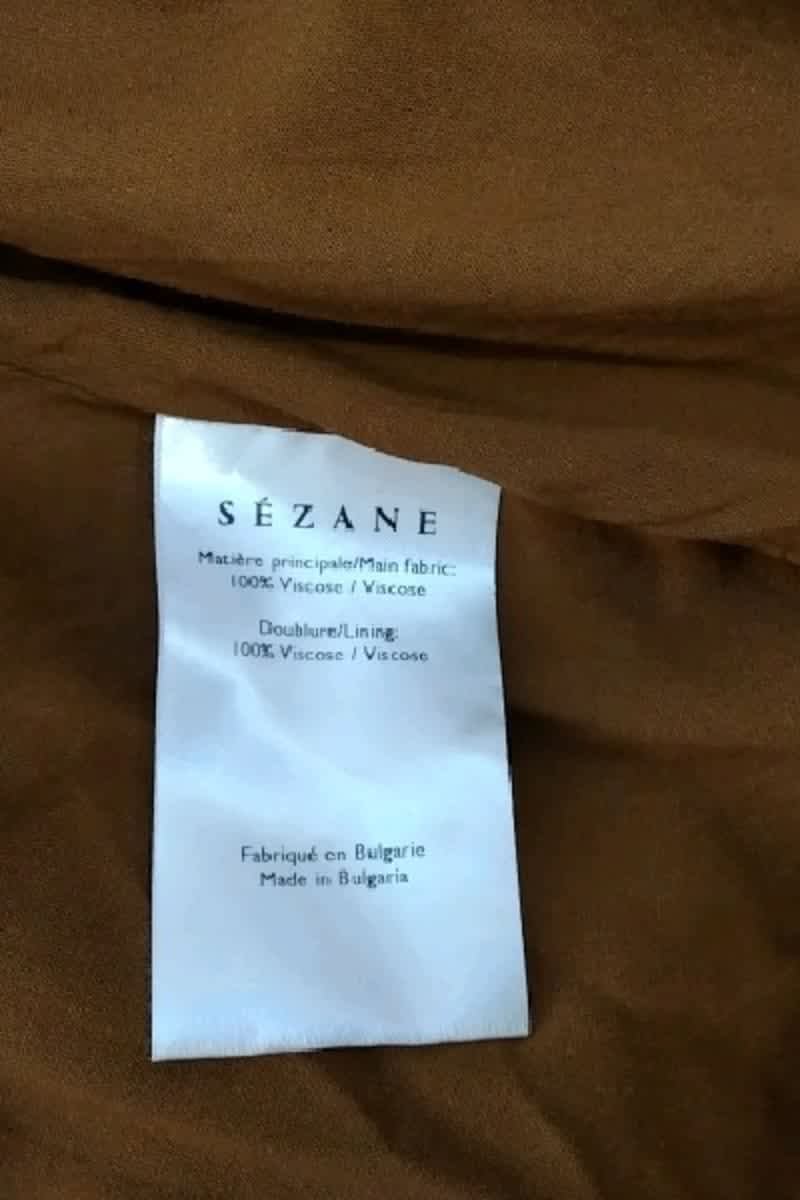 Robe Sézane  Marron