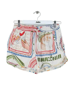 Mini short Sézane Multicolore en Synthétique, taille S - Seconde Main