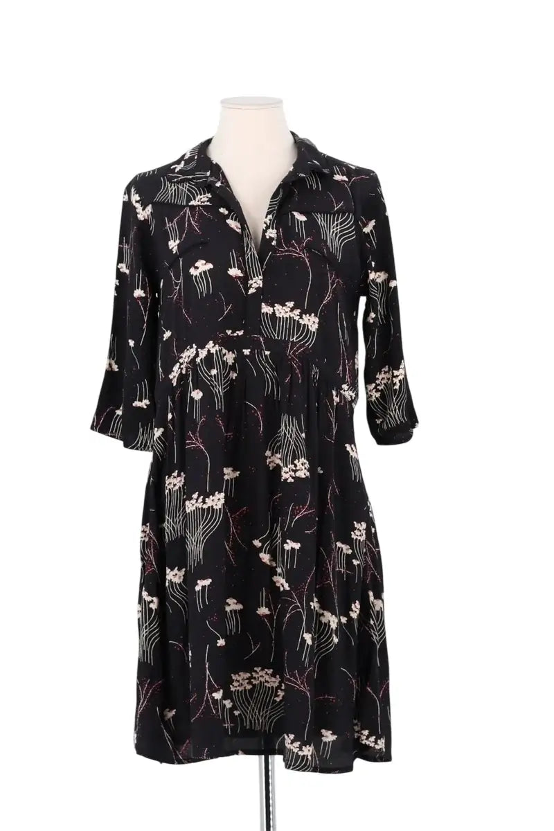 Robe Ba&Sh Noir en Viscose, taille S - Seconde Main