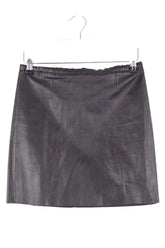Mini jupe Stouls Noir en Cuir, taille S - Seconde Main