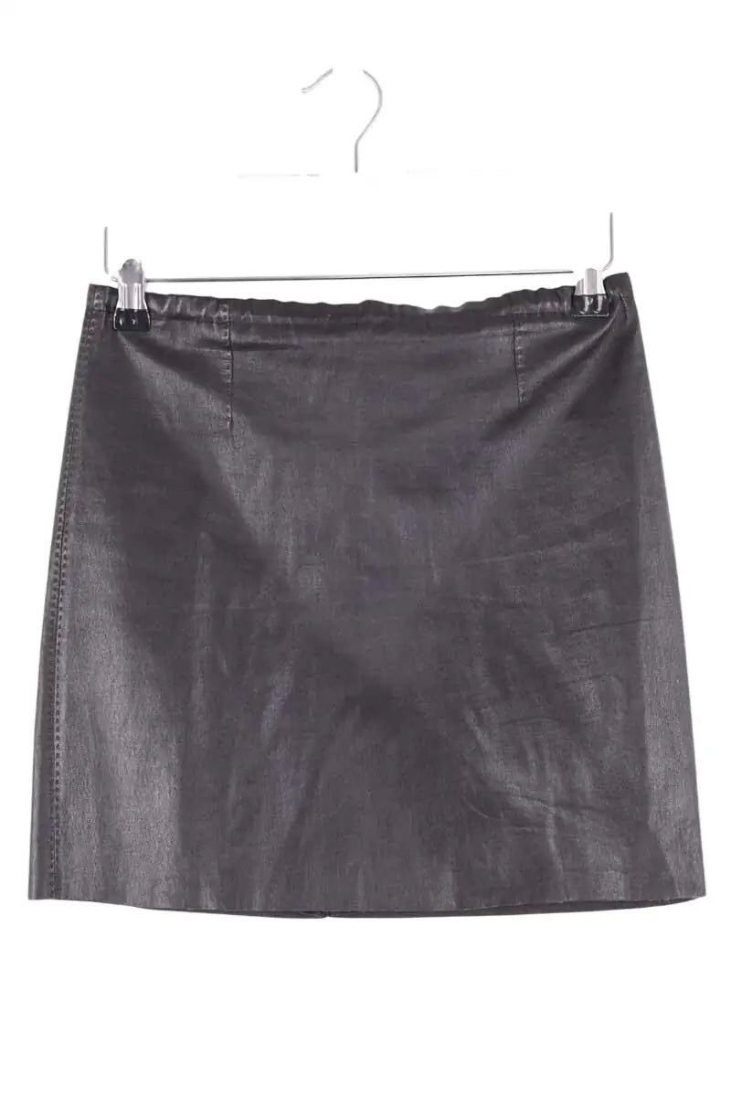 Mini jupe Stouls Noir en Cuir, taille S - Seconde Main