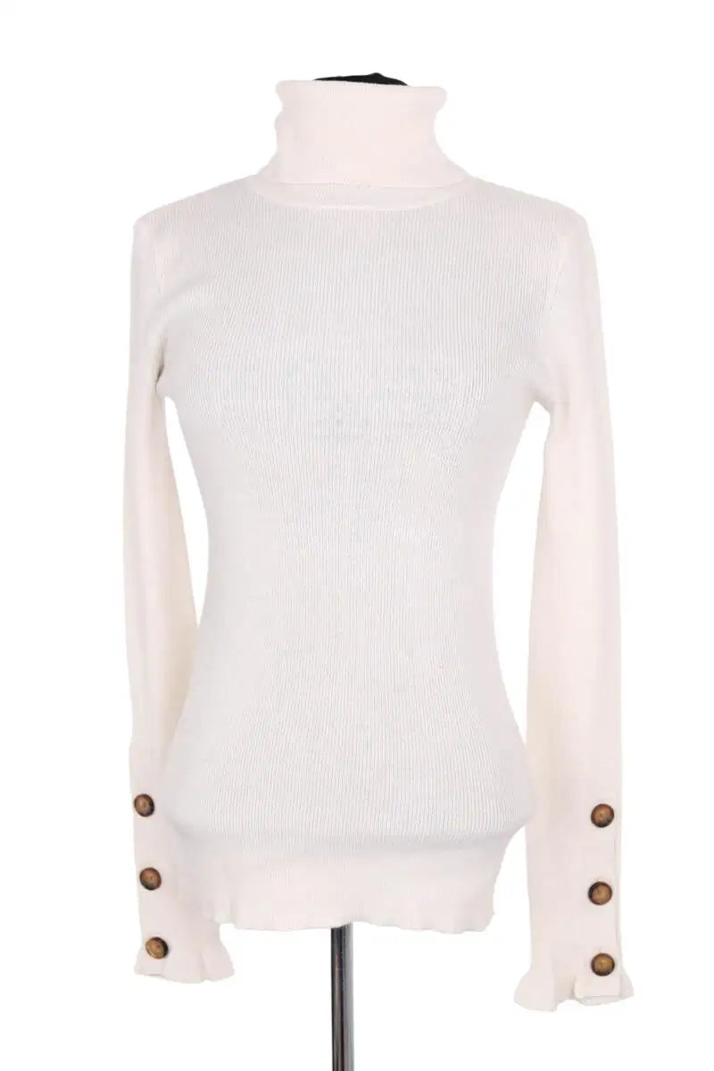 Pull See By Chloé Blanc en Coton, taille XS - Seconde Main