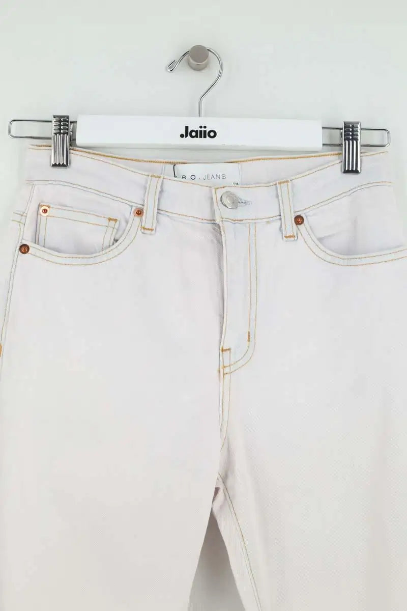 Jean droit Iro Bleu en Coton