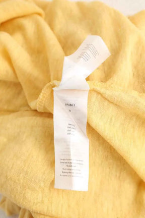 T-shirt Des Petits Hauts  Jaune