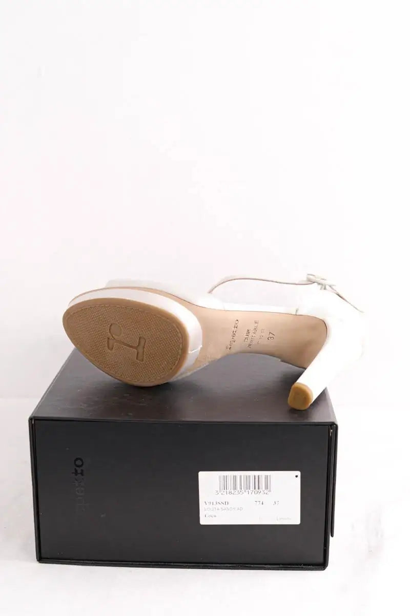 Talons Repetto Beige en Tissu