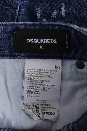 Jean slim Dsquared2 Bleu en Coton