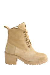 Boots à lacets Maje  Beige