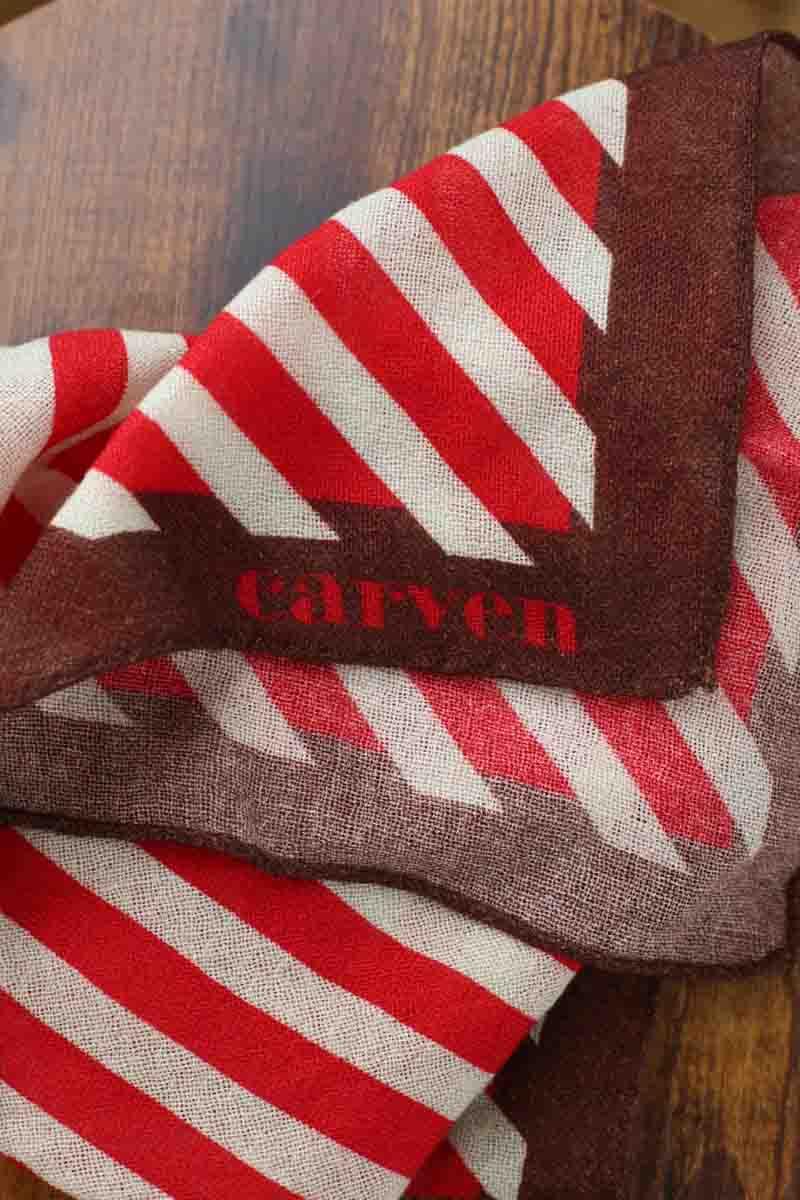 Carrés Carven  Rouge