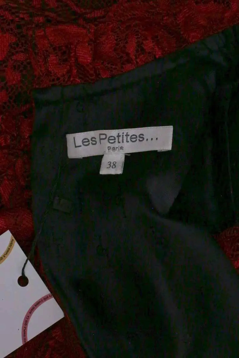 Robe Les Petites Rouge en Synthétique