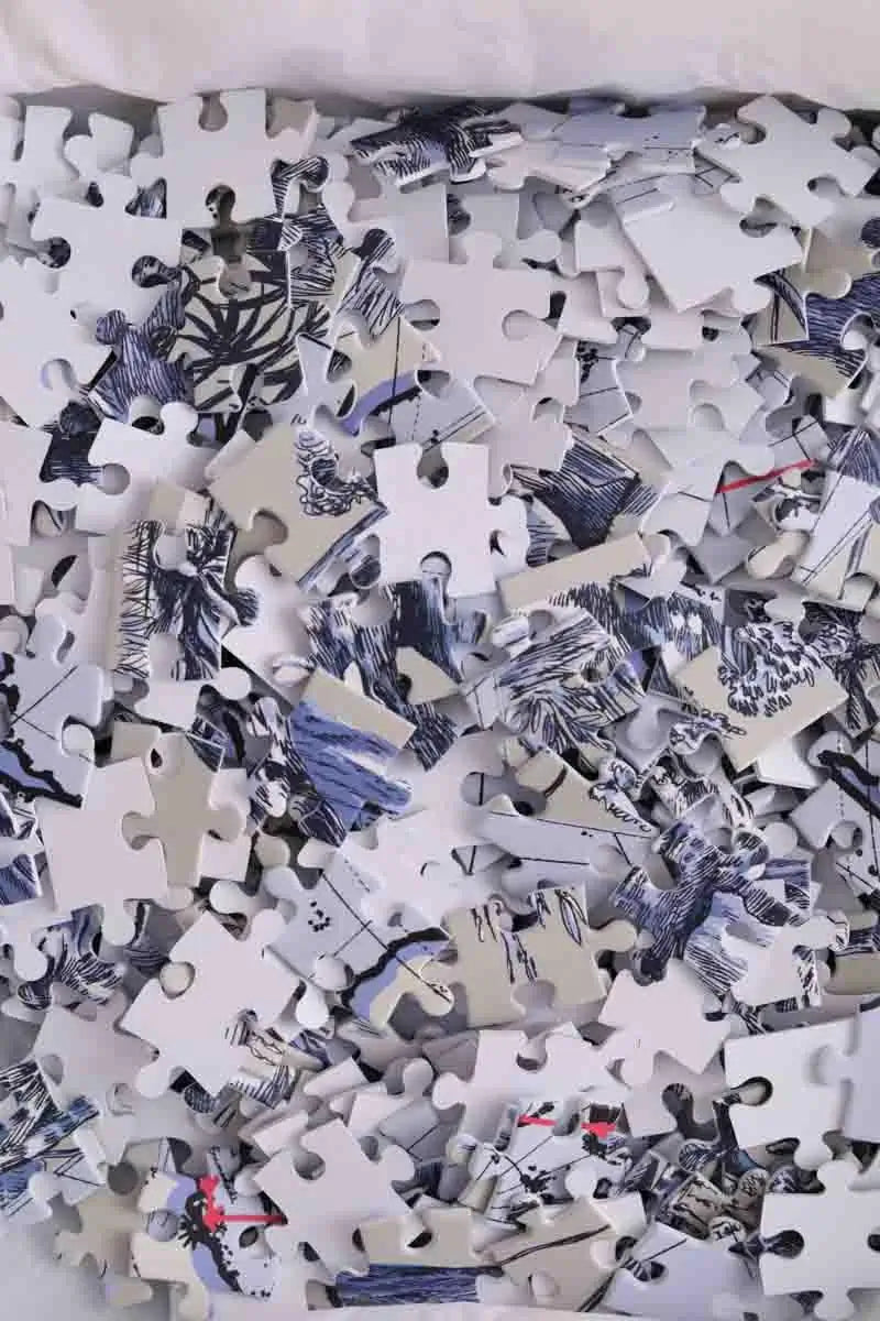 Puzzle 1000 pièces Dior Bleu en 