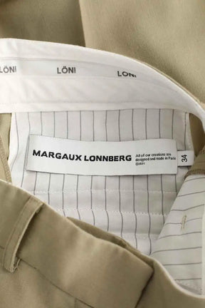Pantalon droit Margaux Lonnberg  Kaki