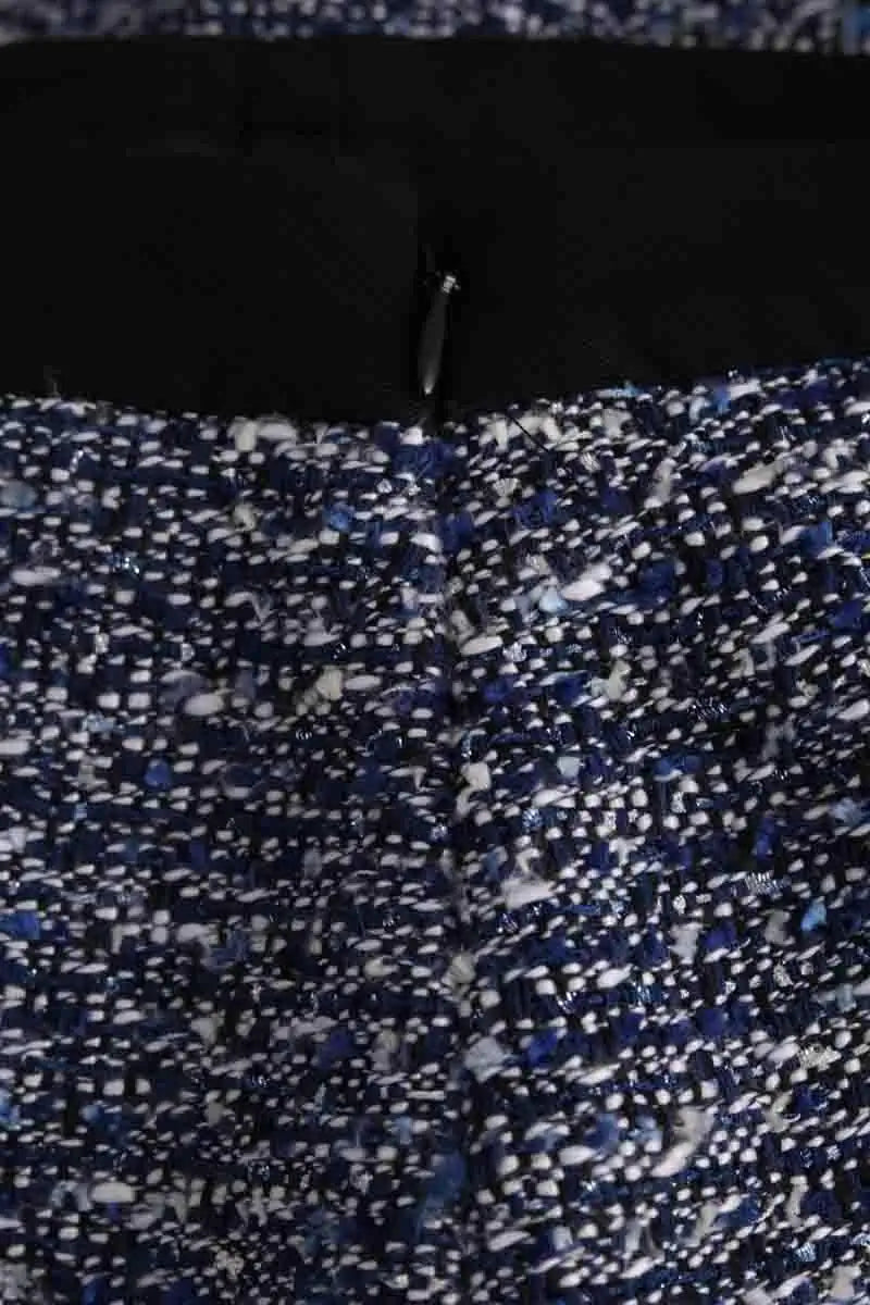 Jupe Claudie Pierlot Bleu en Tweed
