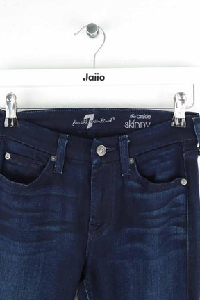 Slim 7 For All Mankind  Bleu