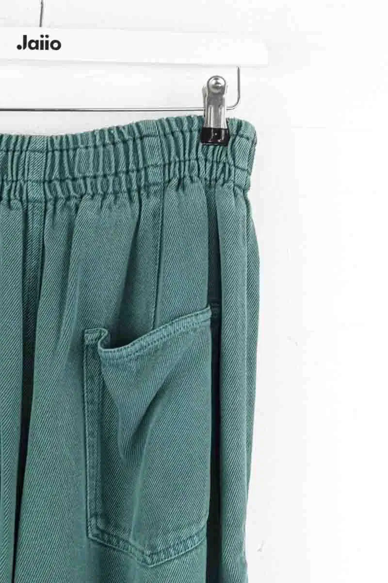 Pantalon Isabel Marant Vert en Coton