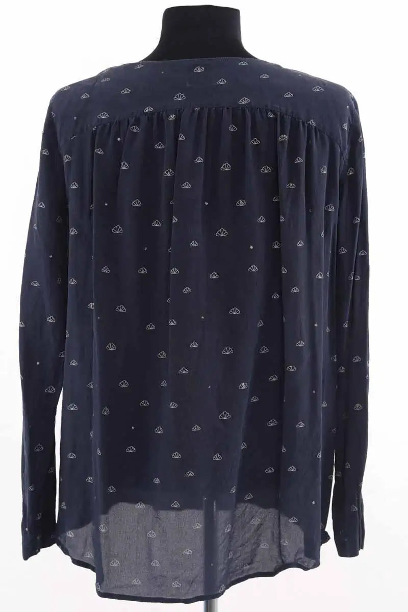 Blouse Des Petits Hauts Marine en Synthétique