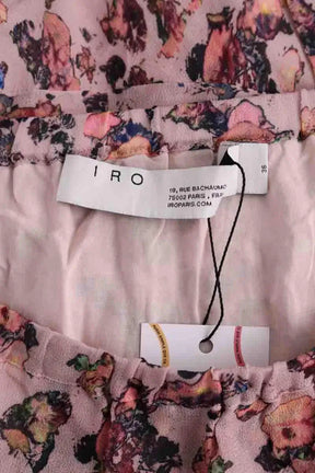 Mini jupe Iro Rose en Viscose