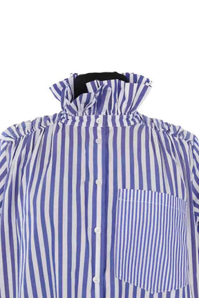 Chemise Balzac Bleu en Coton