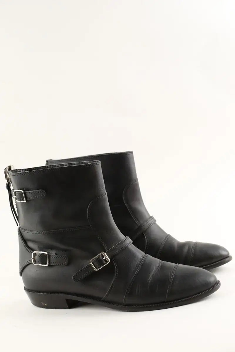 Boots à boucles Giuseppe Zanotti  Noir