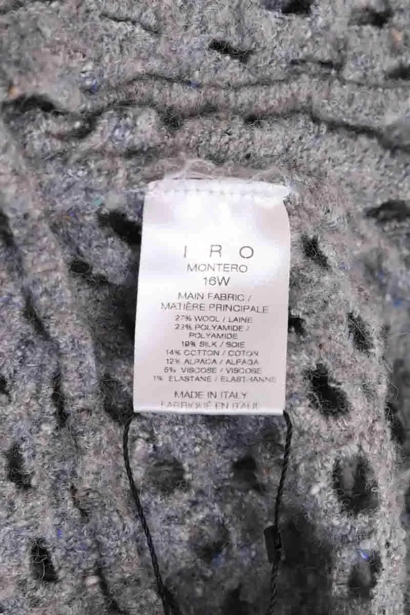 Pull Iro Gris en Laine