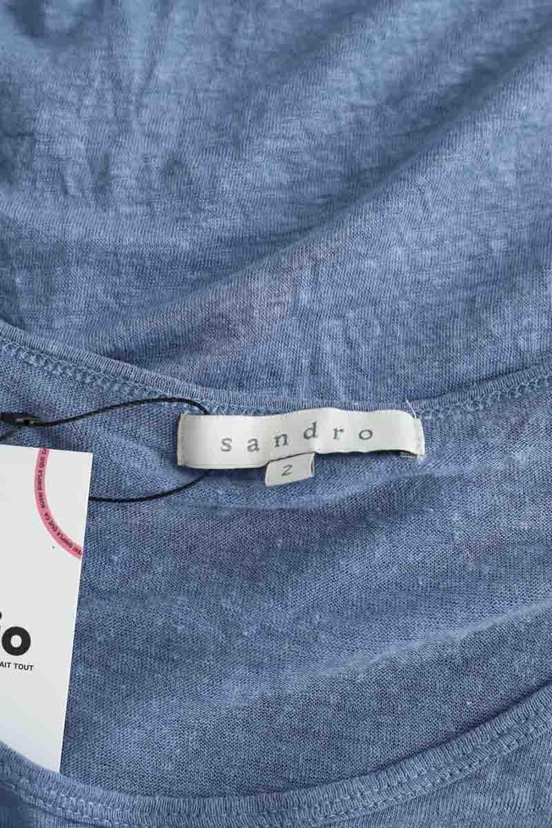 T-shirts Sandro  Bleu
