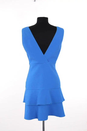 Robe Sandro Bleu en Synthétique