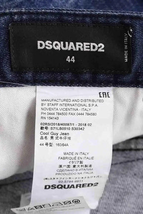 Jean slim Dsquared2 Blanc en Coton