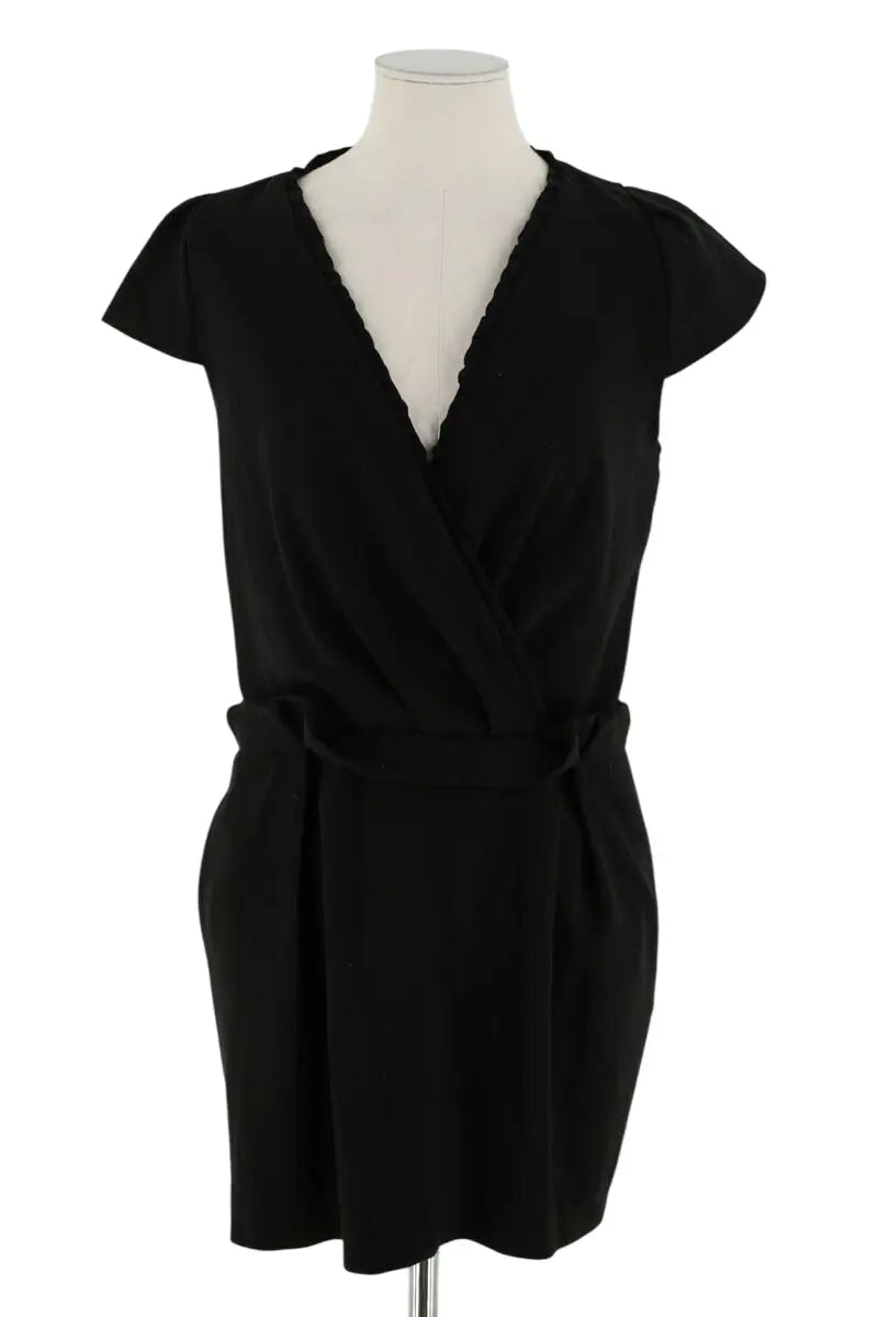 Robe Ba&Sh Noir en Synthétique, taille S - Seconde Main