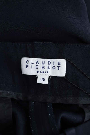 Droit Claudie Pierlot  Bleu