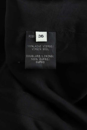 Mi-longueur Mugler  Noir