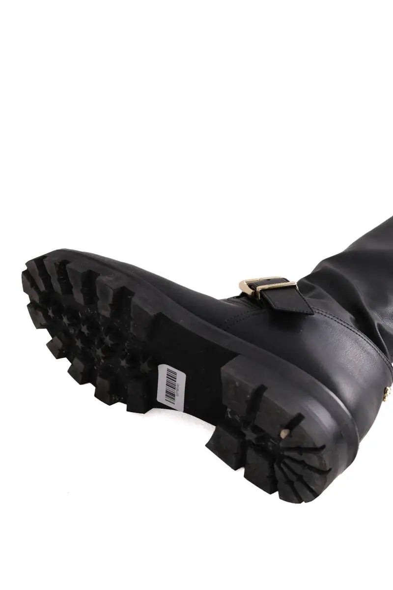 Bottes cuissardes  Jimmy Choo Noir en Cuir