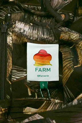 Robe Farm Rio Marron en Synthétique