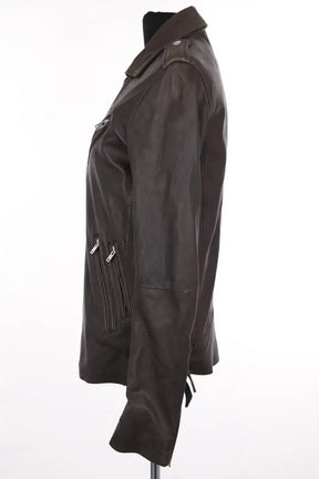 Veste Iro Marron en Cuir
