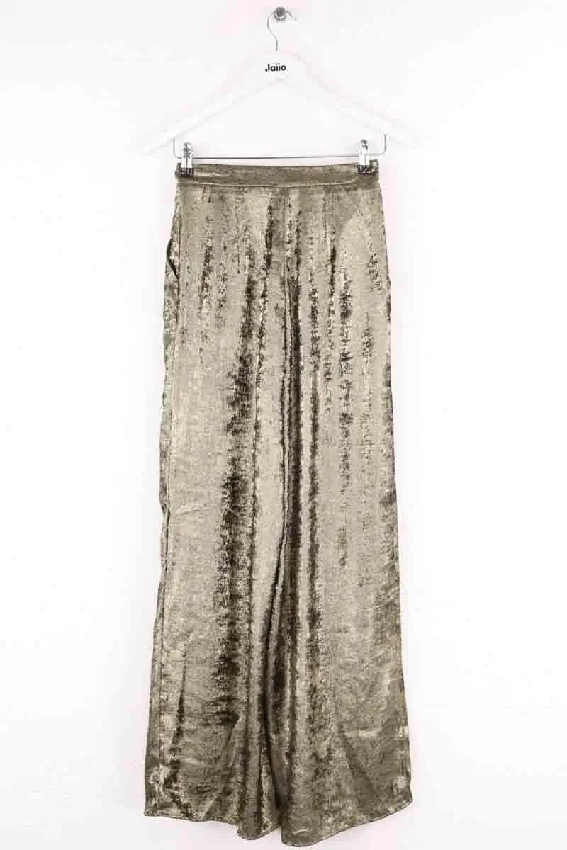 Pantalon large Momoni Kaki en Synthétique