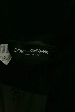 Manteau Dolce & Gabbana Noir en Laine