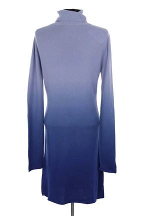 Robe Notshy Bleu en Cachemire