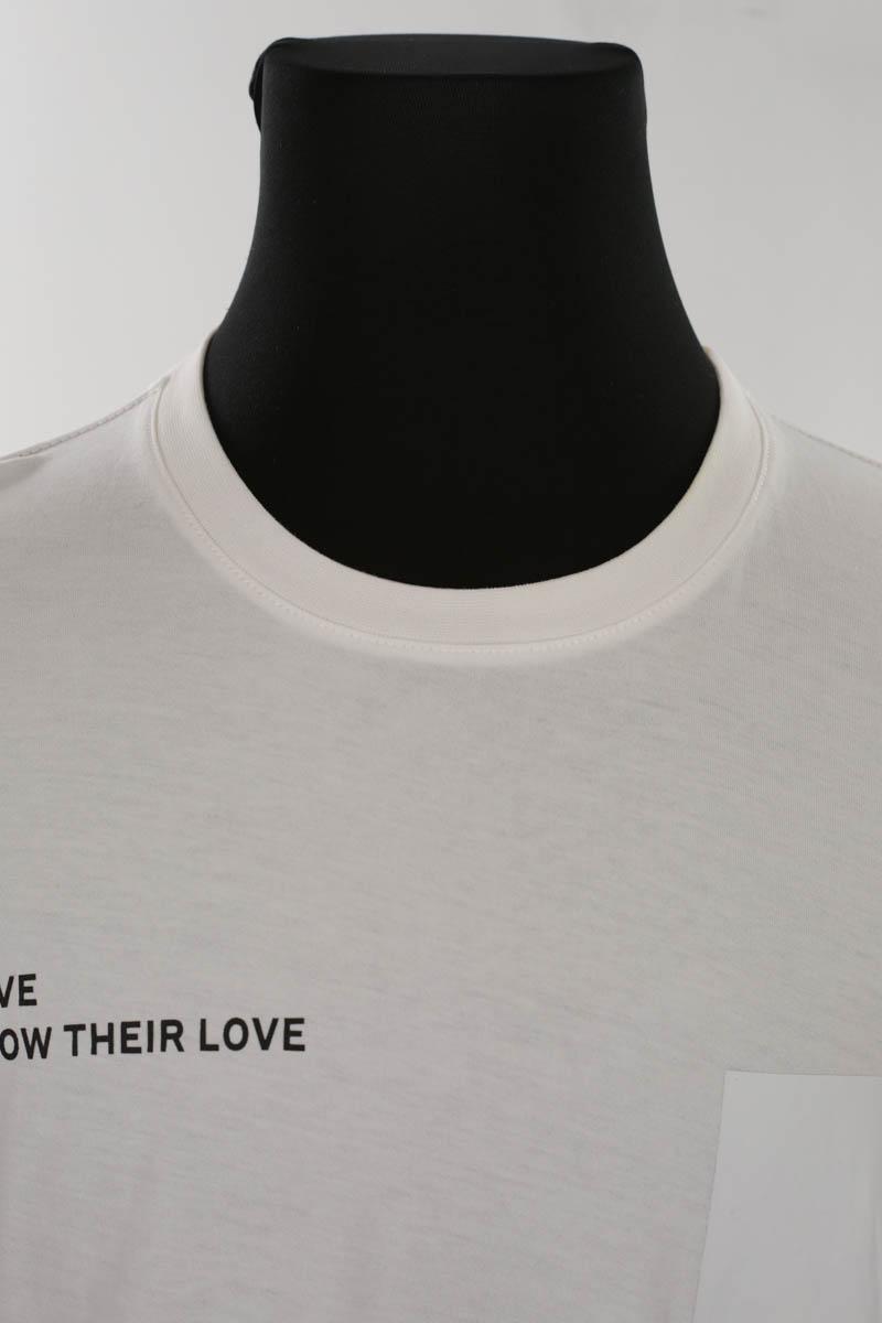 T-shirt Burberry  Blanc