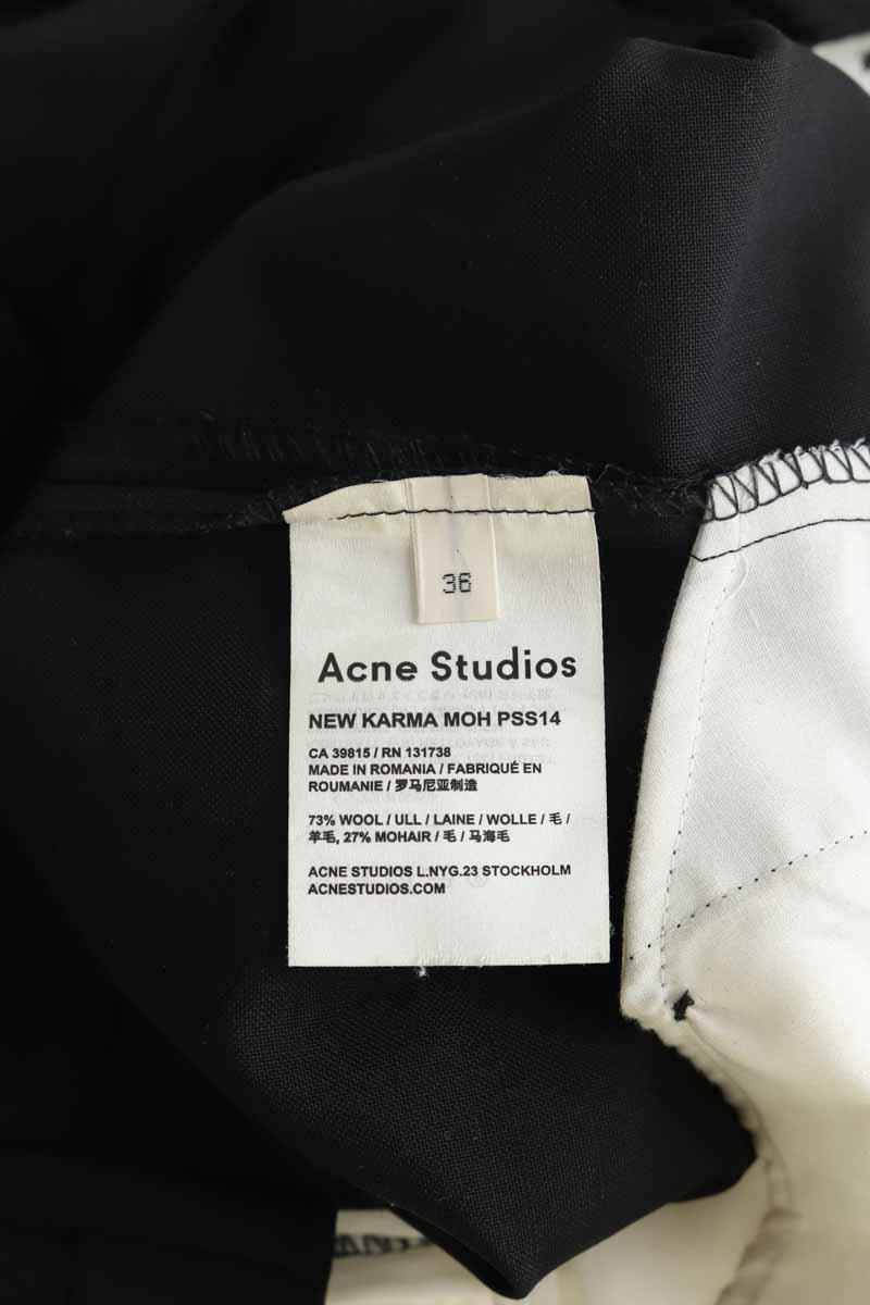Droit Acne Studios  Noir
