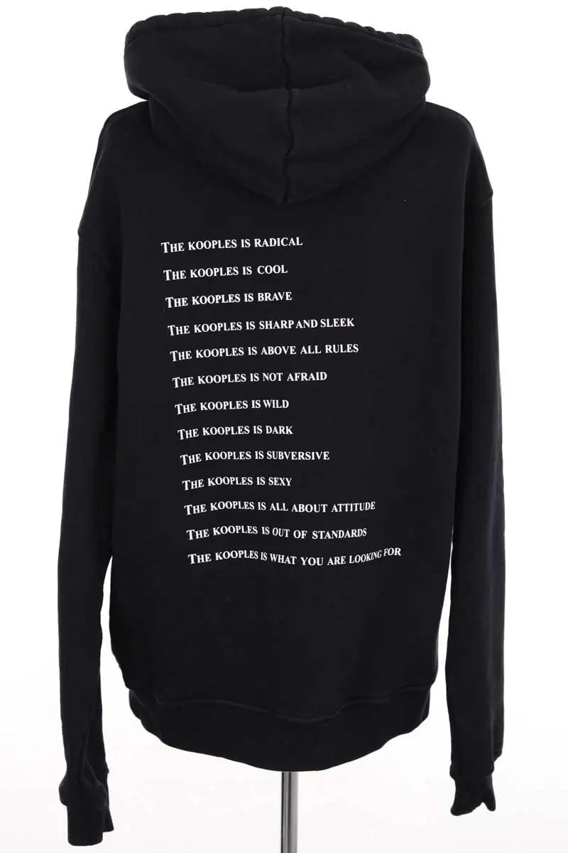 Sweatshirt The Kooples Noir en Coton