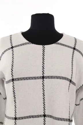 Pull Maje Blanc en Synthétique