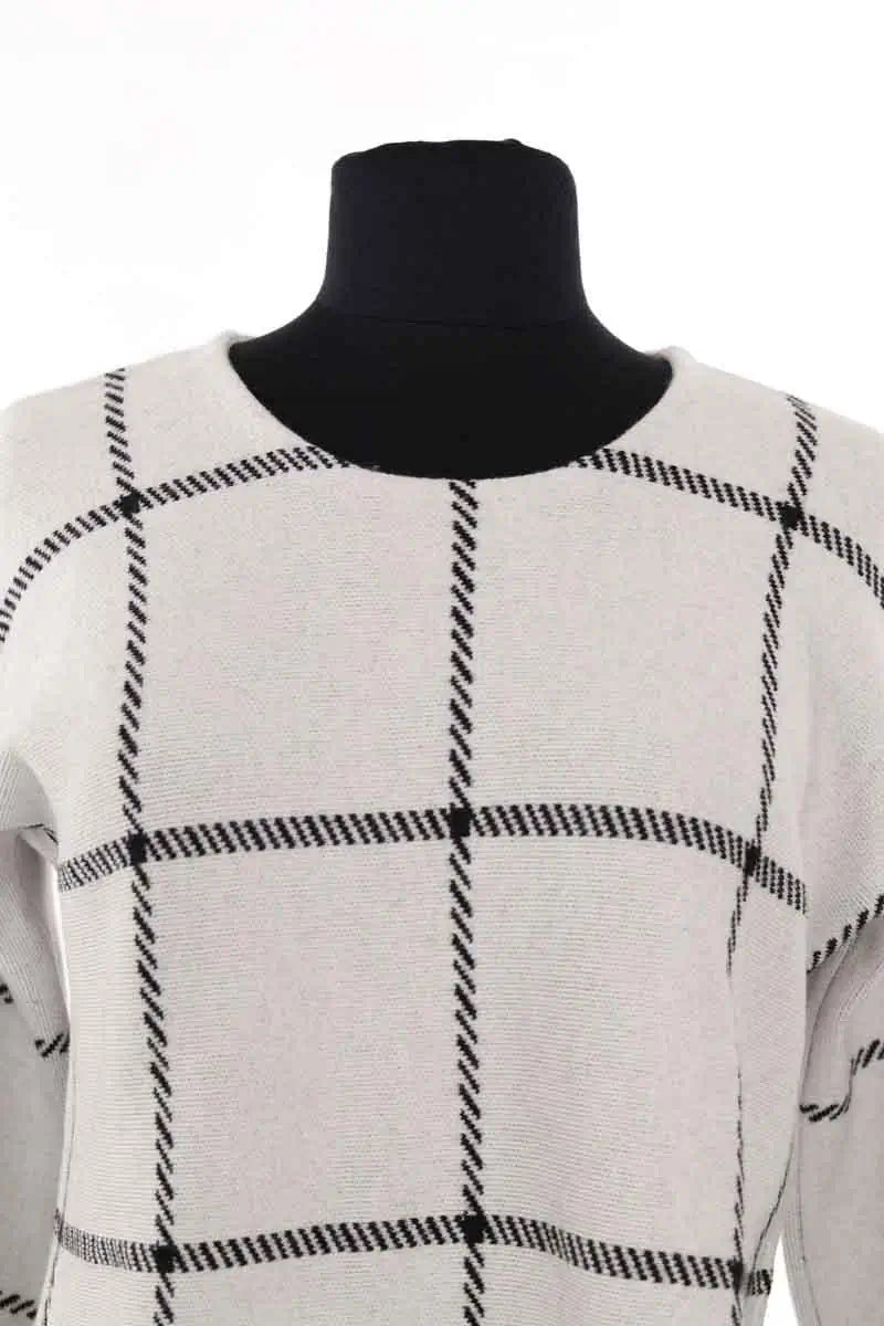 Pull Maje Blanc en Synthétique