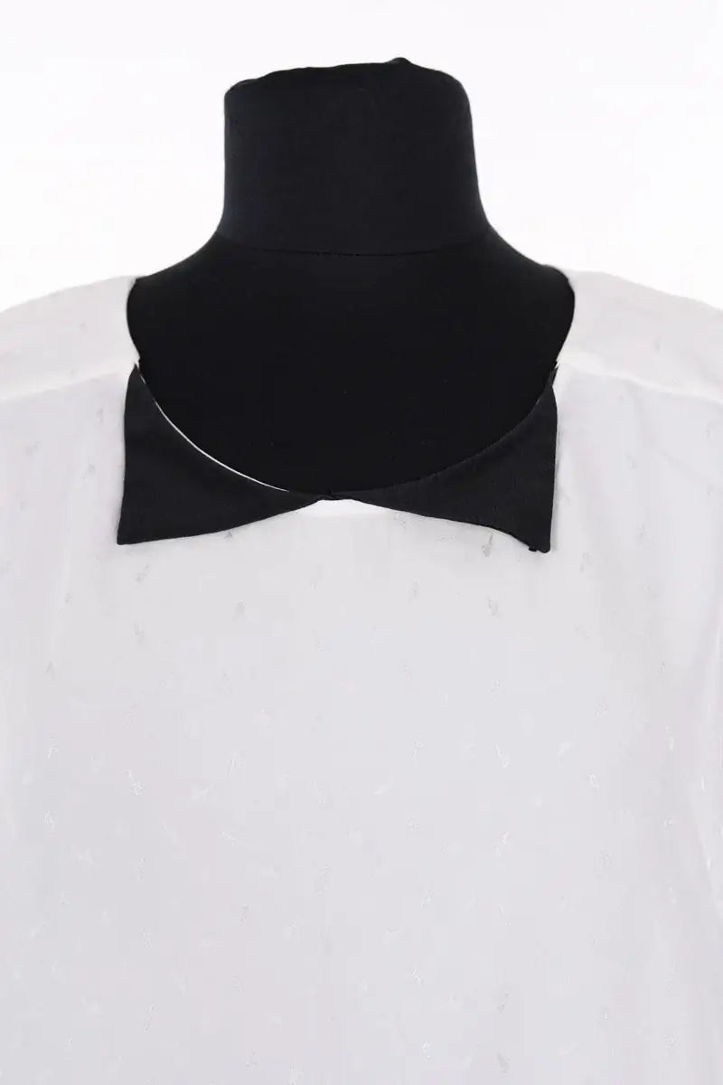 Blouse Claudie Pierlot Blanc en Synthétique