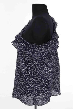Top sans manche Ulla Johnson Marine en Coton