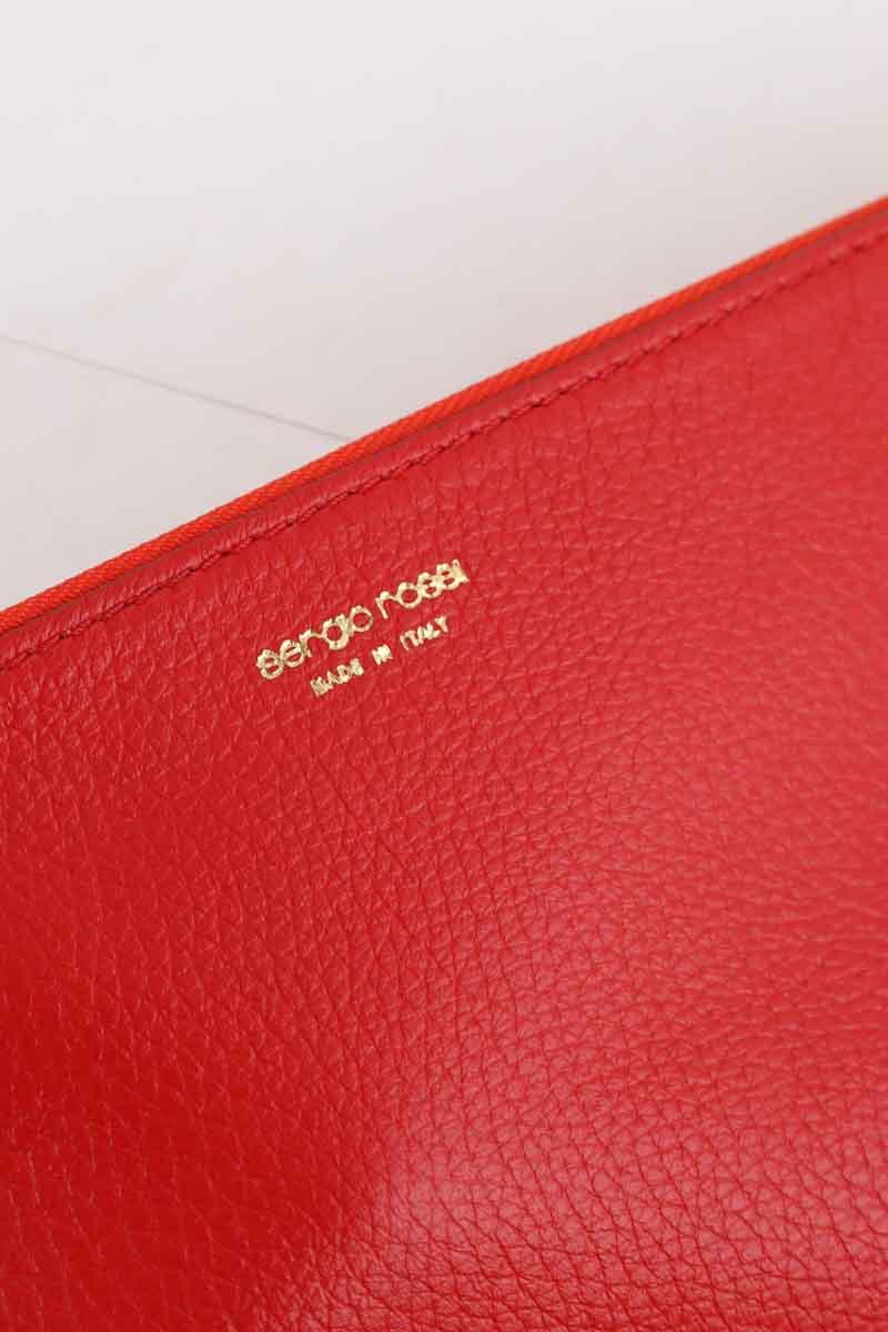 Pochette Sergio Rossi  Rouge